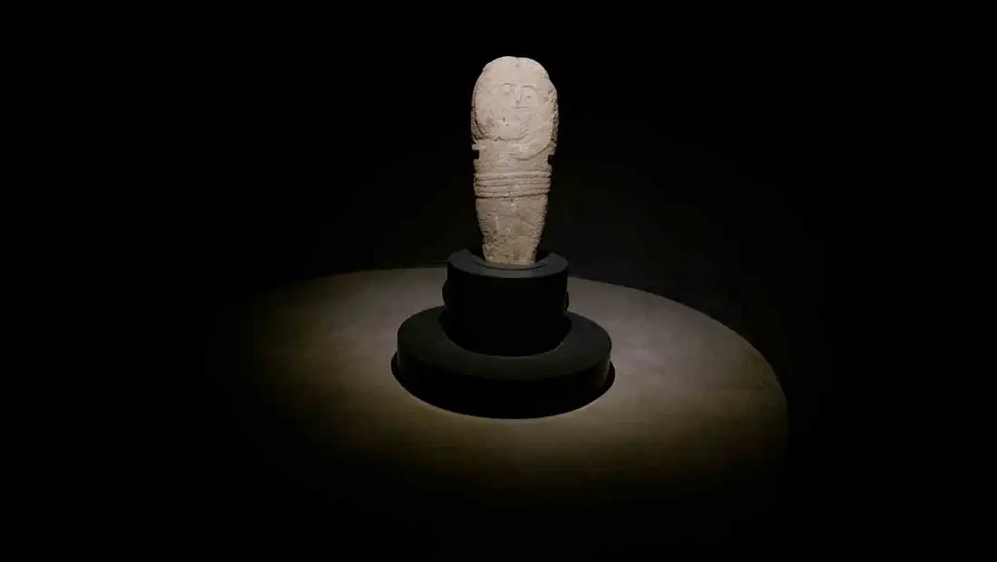 2.500 yıllık Taş Baba heykeli Erzurum Müzesinde sergileniyor