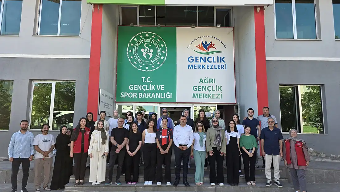 Ağrı'dan üç farklı kente gençlik kampı heyecanı