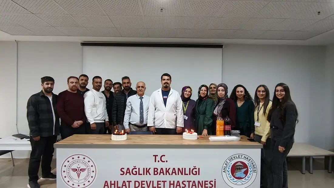 Ahlat Devlet Hastanesinde Tıbbi Sekreterler Günü Kutlandı