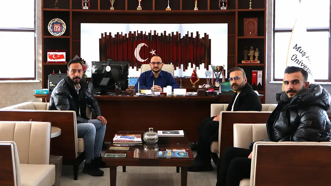 AK Parti Muş Gençlik Kollarından Rektör Alican’a Ziyaret