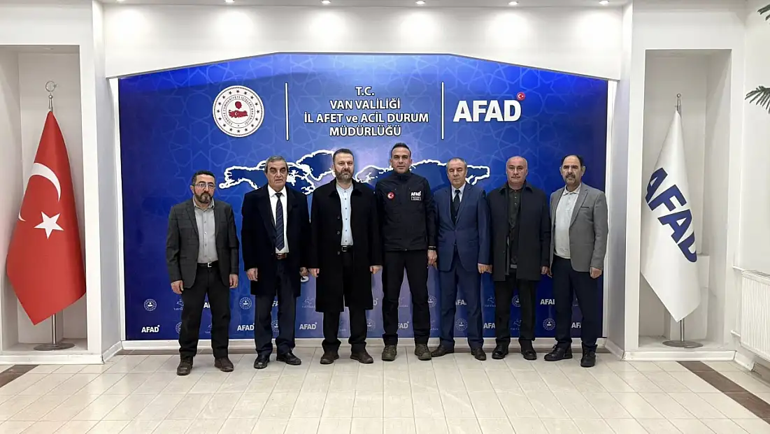 BBP Van İl Başkanı Pele’den AFAD Van İl Müdürlüğü’ne Ziyaret