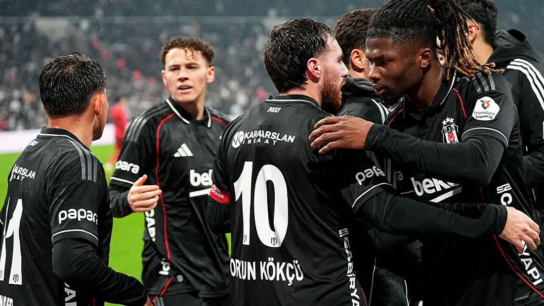 Beşiktaş sahasında bir kez daha güldü