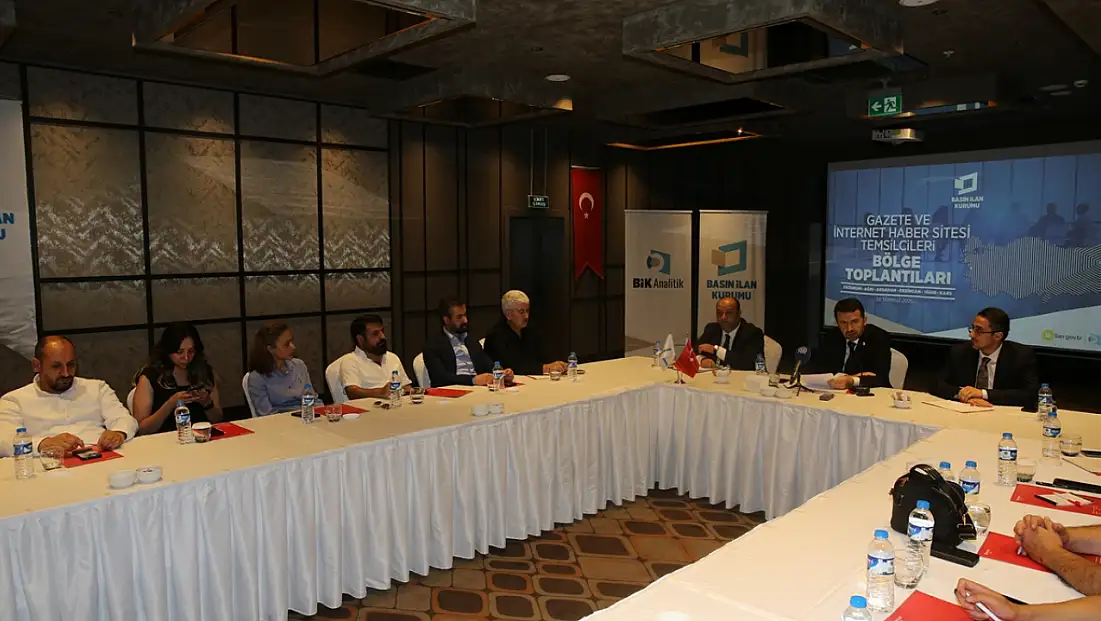 BİK Genel Müdürü Abdulkadir Çay Erzurum'da bölge basınıyla buluştu