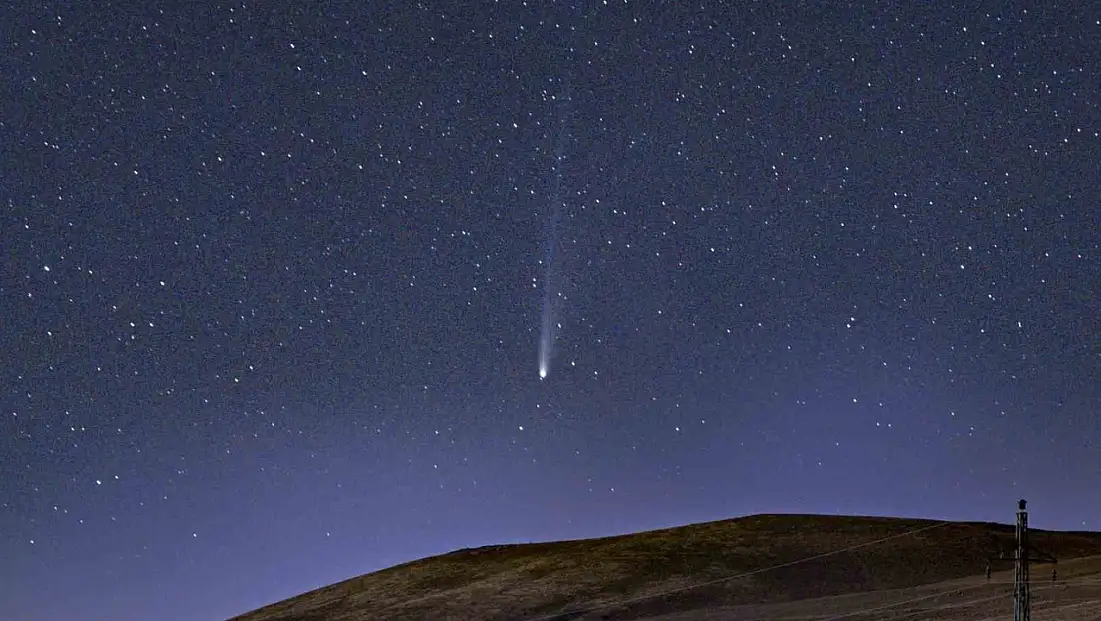 Bitlis, gökyüzüne açılan kapı: Lemmon kuyruklu yıldızı büyük heyecan oluşturdu