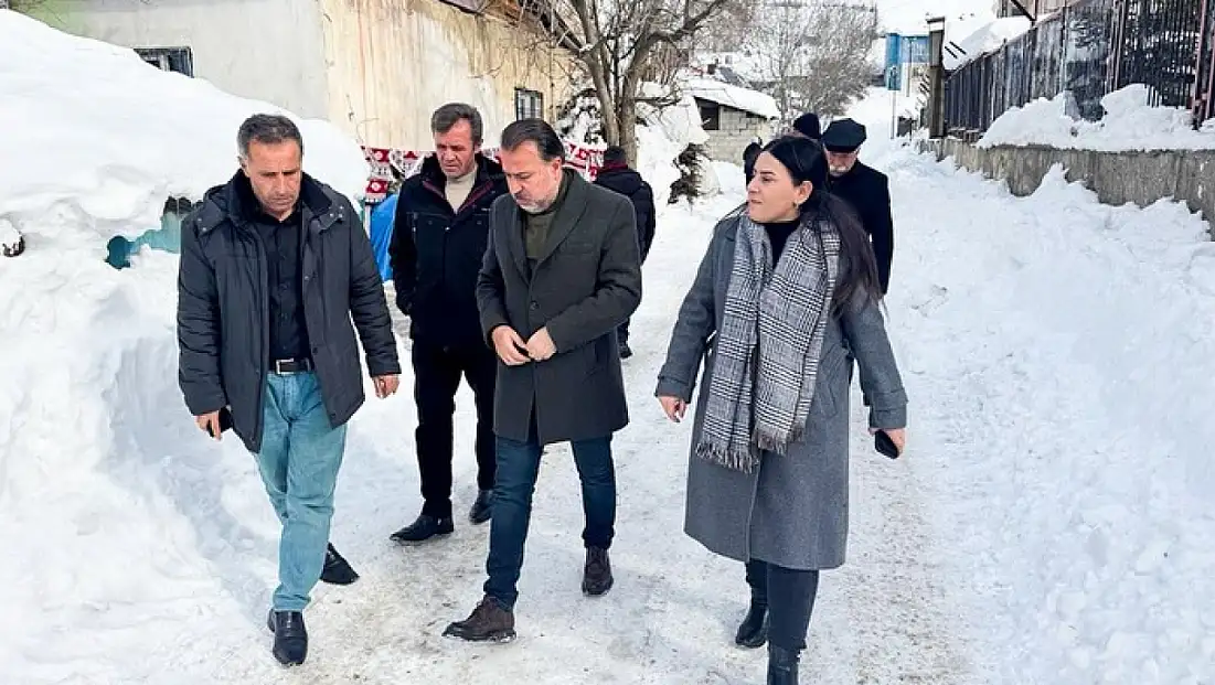 Çığdan Etkilenen Şavan Ailesine Geçmiş Olsun Ziyareti