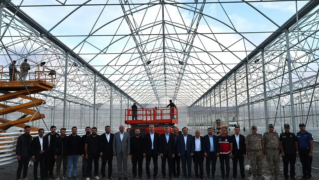 Diyadin’de jeotermal sera OSB adım adım ilerliyor