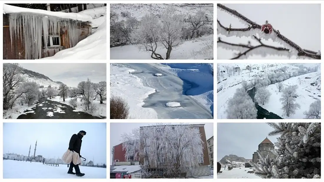 Doğu illerinde buz ve karla mücadele
