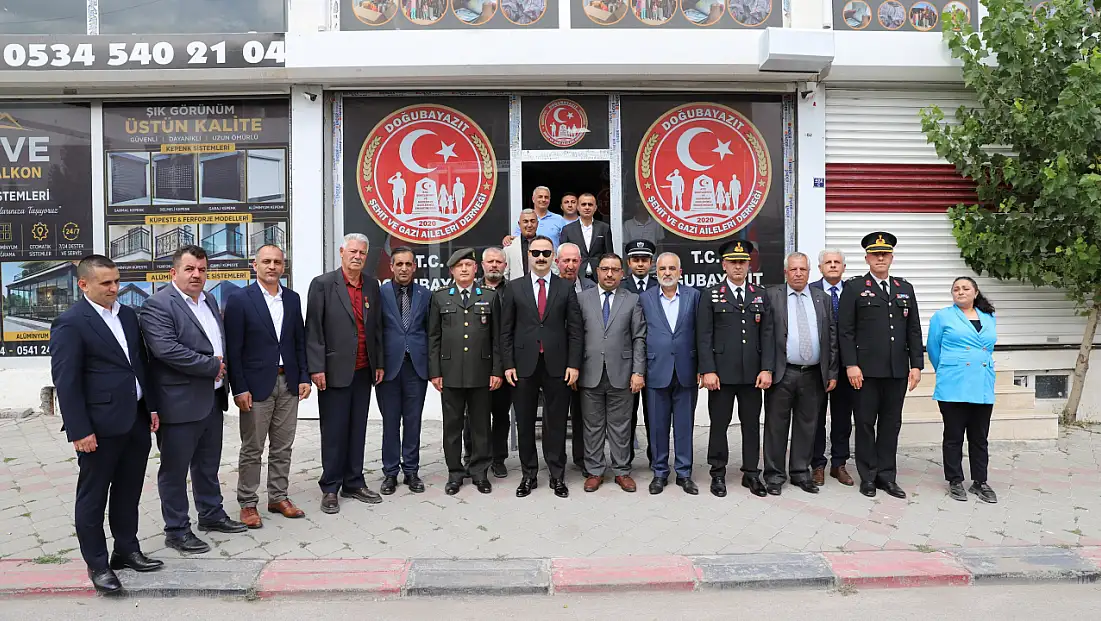 Doğubayazıt’ta Gaziler Günü’nde anlamlı ziyaret