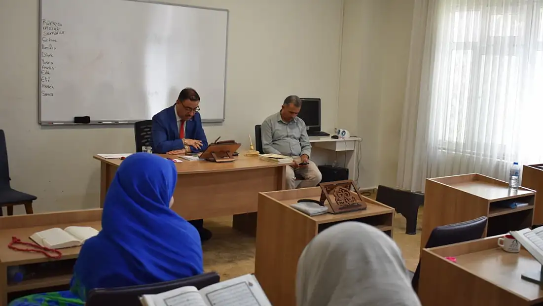 Doğubayazıt’ta hafızlık eğitimi yakın takibe alındı