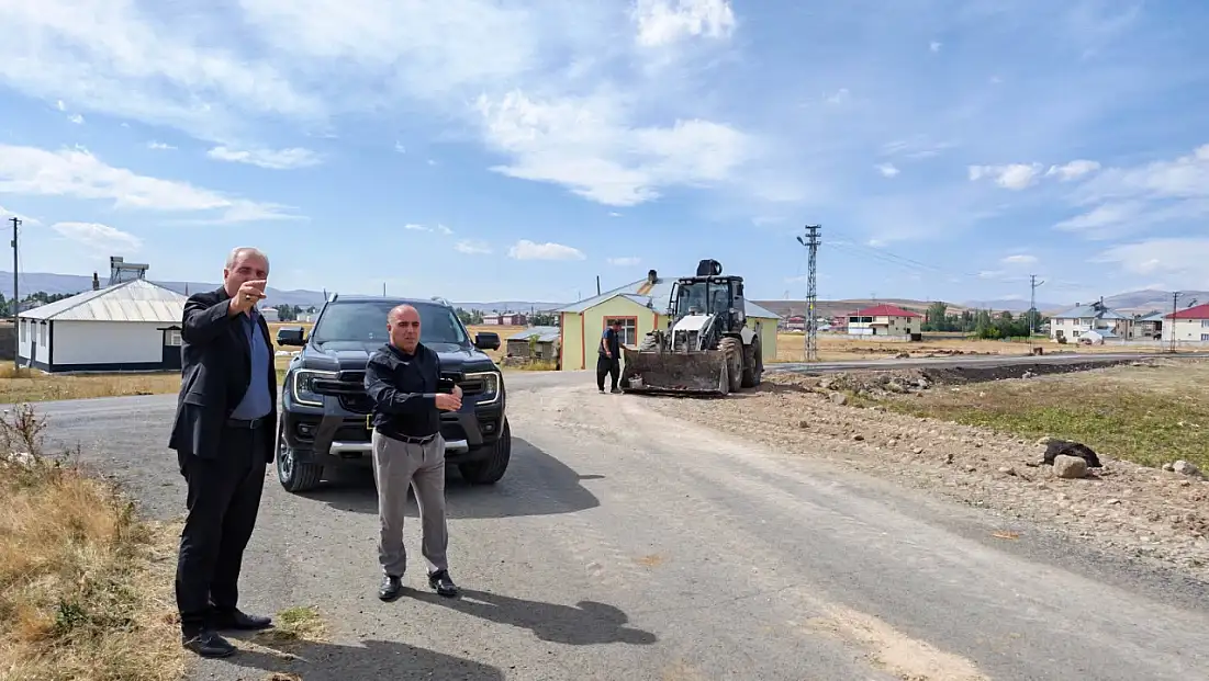 Eleşkirt’te dar yol sorunu çözülüyor