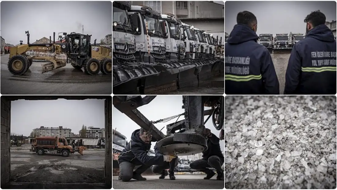 Erzurum'da Kış Hazırlıkları Tamamlandı: 10 Bin Ton Tuz Bekleniyor