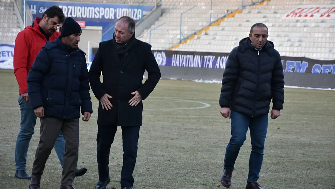 Erzurum'da Stat Mesaisi Devam Ediyor