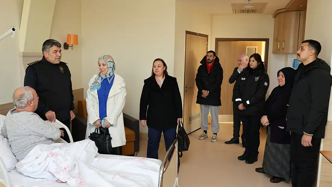 Erzurum İl Emniyet Müdürü Karaburun’dan Şehit Babasına Ziyaret