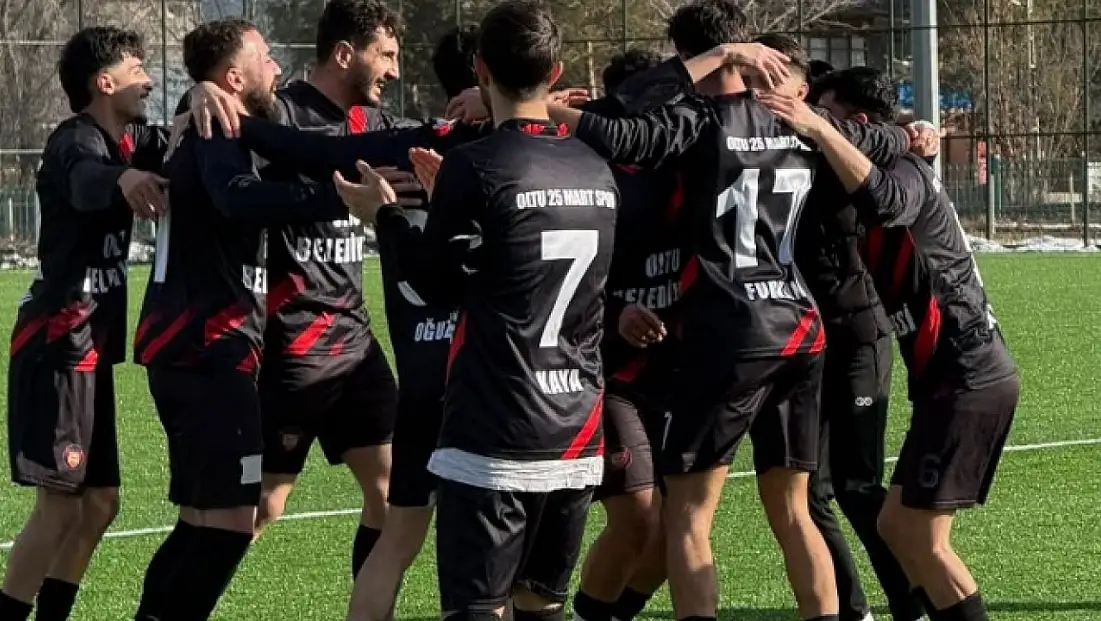 Erzurum Oltu’da Gol Şöleni: 25 Mart Oltu Belediyespor’dan 7-0’lık Zafer