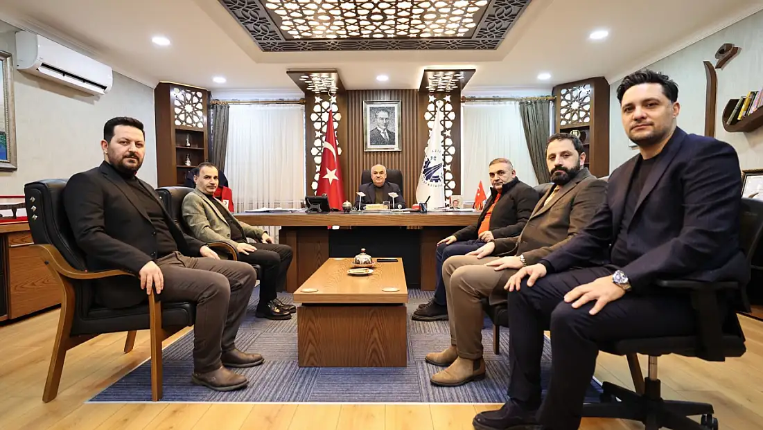 ETSO Heyetinden Aziziye Belediyesi’ne Ziyaret