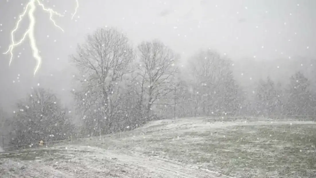 Gökyüzünde nadir bir doğa olayı: Thundersnow ne demek?