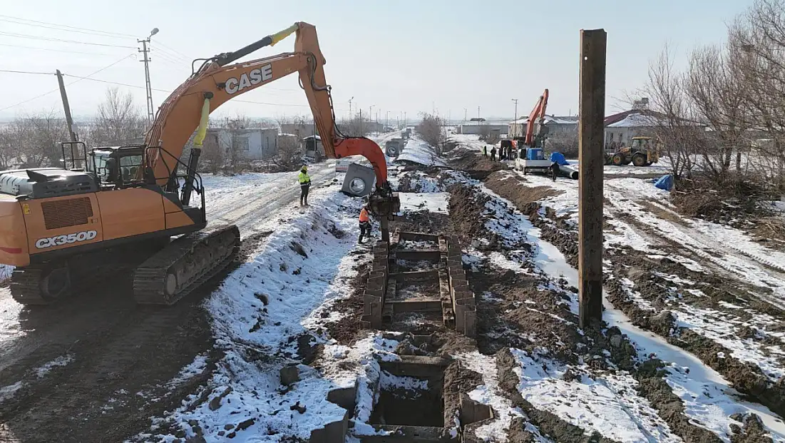 Iğdır’da Kanalizasyon Altyapısı Güçleniyor
