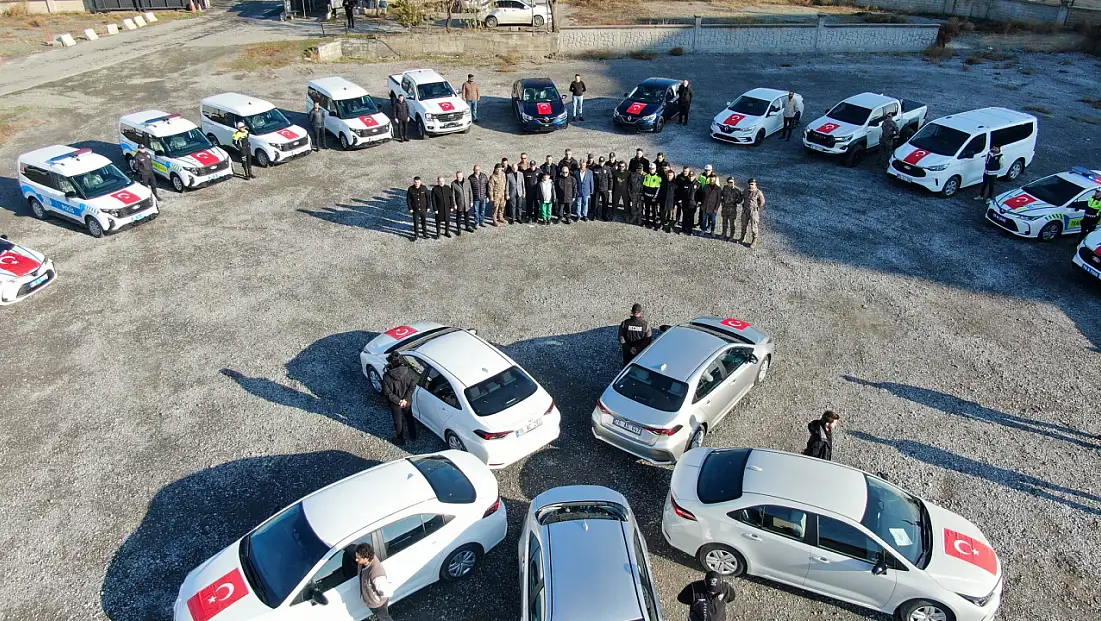 Iğdır Emniyetine 22 Yeni Hizmet Aracı Kazandırıldı