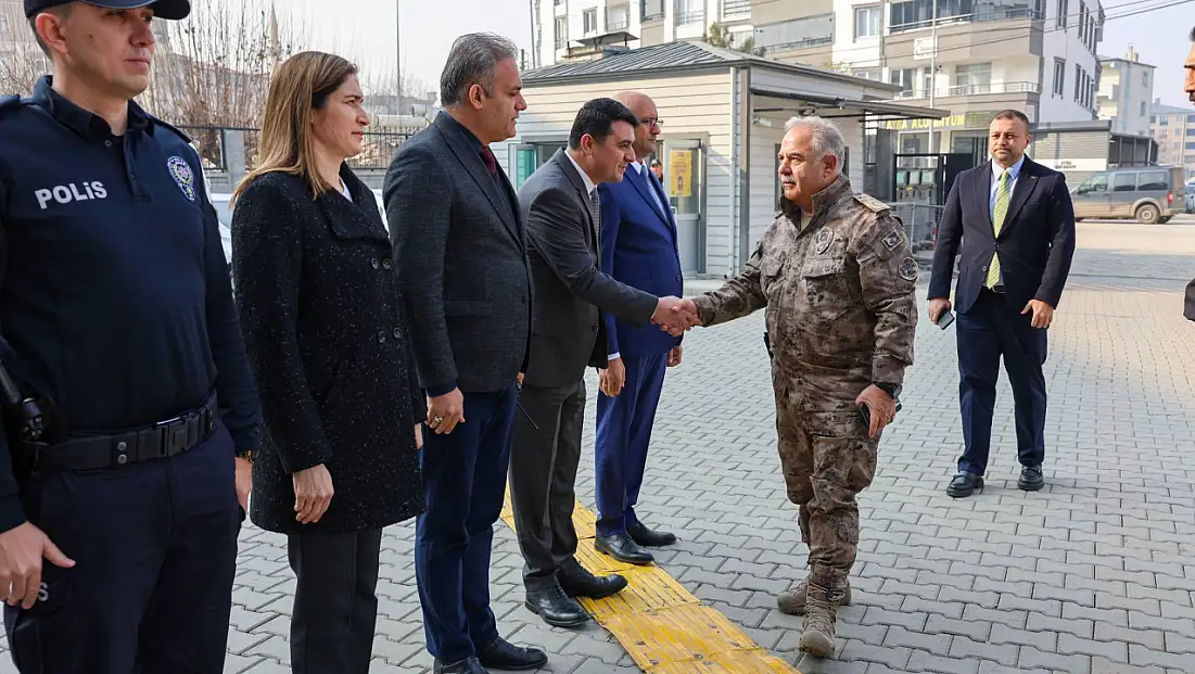 Iğdır İl Emniyet Müdürü Turgay’dan Asayiş Şube Müdürlüğü’ne Ziyaret