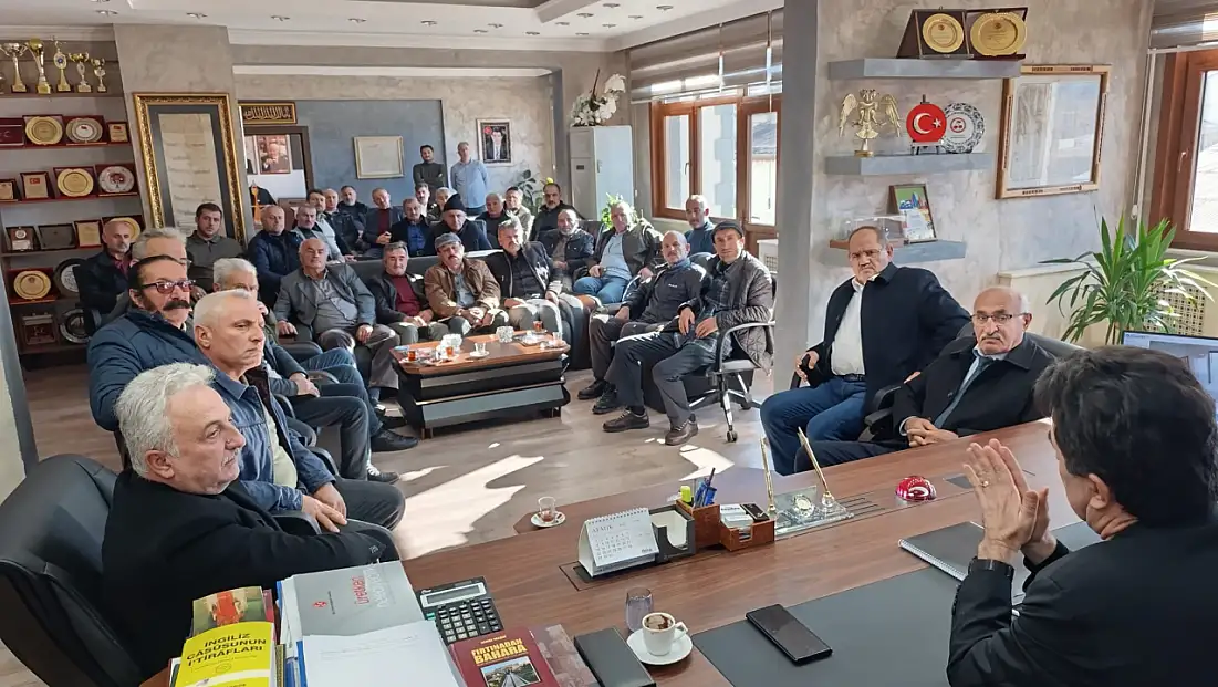 İspir Muhtarlarından Başkan Coşkun’a Ziyaret