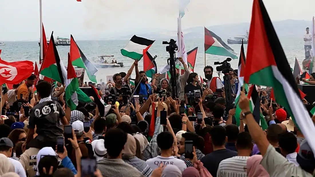 İtalya'dan Küresel Sumud Filosu'na Katılacak Tekneler Akdeniz Yolunda