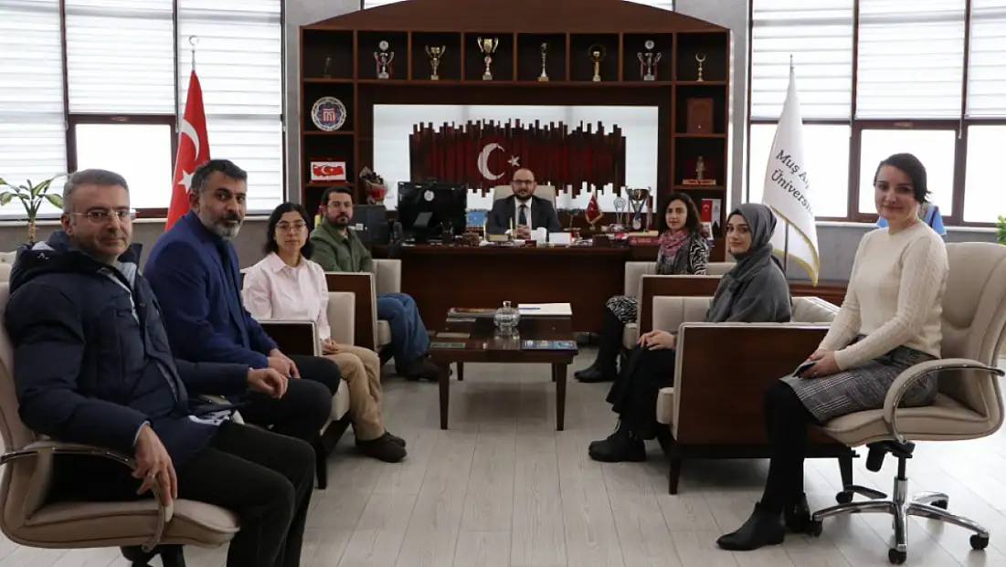 Kargem Yönetiminden Muş Alparslan Üniversitesi Rektör'ü Mustafa Alican’a Ziyaret