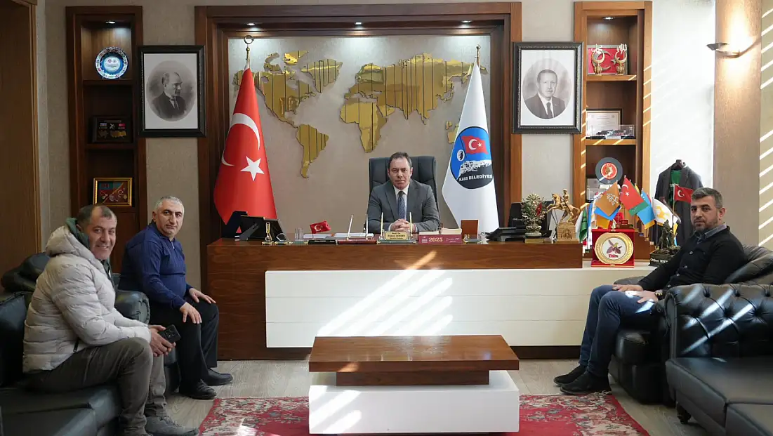 Kars Belediyesi’nde Kültürel Dayanışma Odaklı Ziyaret