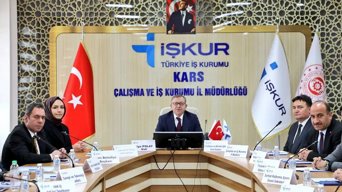 Kars İli İstihdam ve Mesleki Eğitim Kurulu Toplantısı Gerçekleştirildi