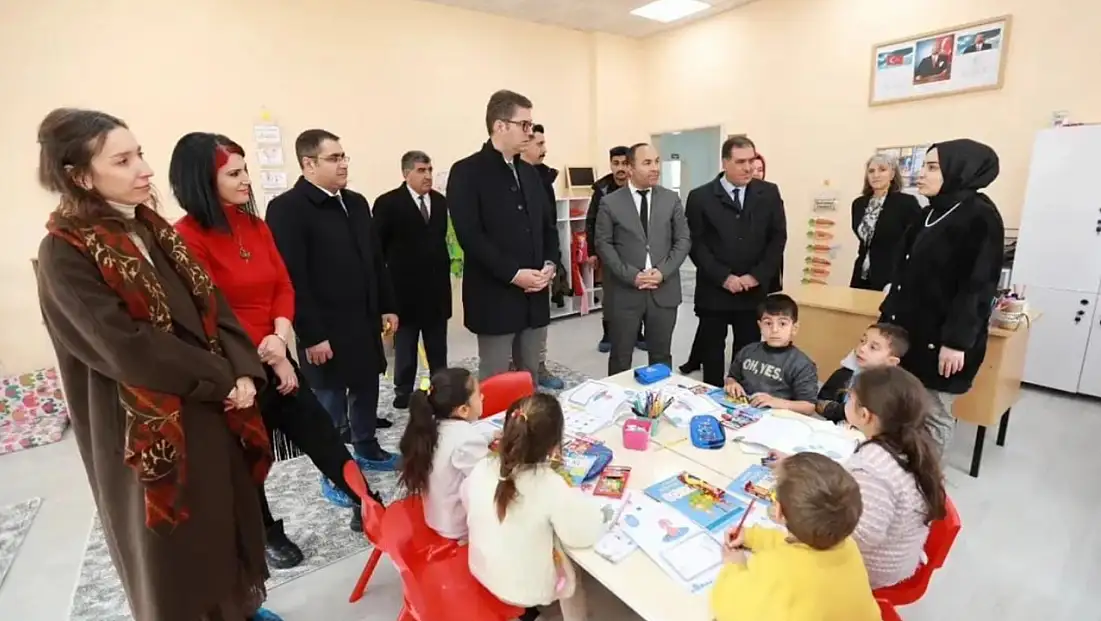 Kaymakam Murat Karaloğlu’ndan Anaokuluna Ziyaret