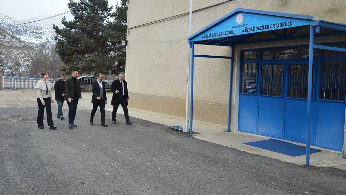 Kaymakam Poçanoğlu’ndan Aşağı Özbağ Gaziler İlk/Ortaokulu’na Ziyaret