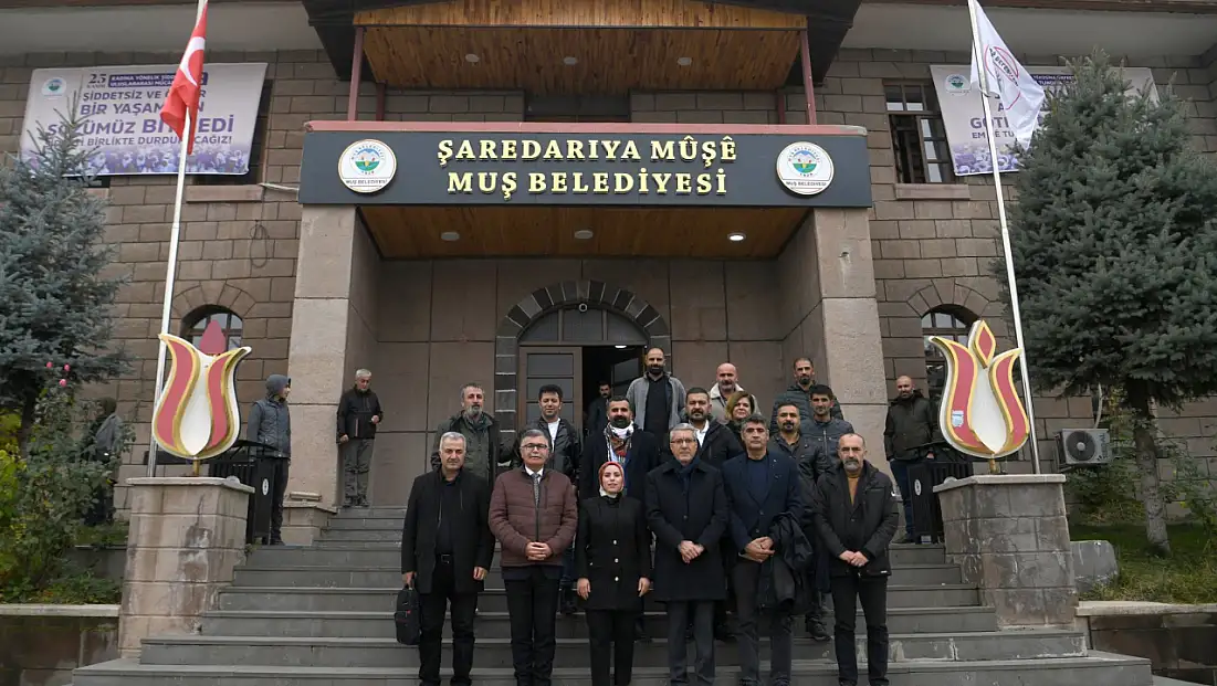 KESK Heyetinden Muş Belediyesi Eş Başkanlarına Ziyaret