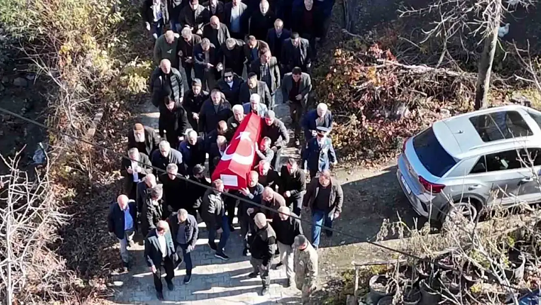 Kıbrıs Gazisi Eroğlu, Erzurum'da sonsuzluğa uğurlandı