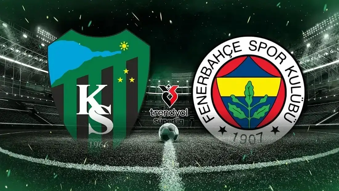 Kocaelispor Fenerbahçe maç kadrosu ilk 11! Fenerbahçe 11'i! Kocaelispor FB maç kadrosu ilk 11'ler belli oldu mu?