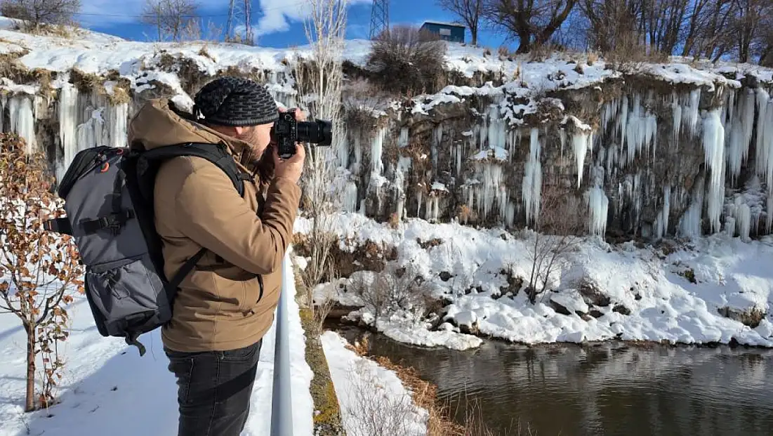 Koçköprü Kanyonu’nda kışın büyüsü