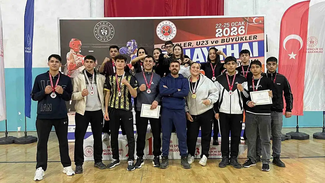 Muaythai’de Muş rüzgârı: 14 madalya birden