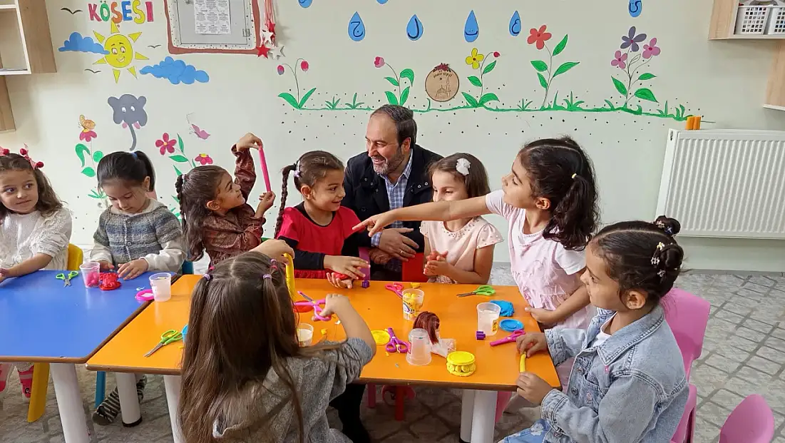 Müftü İlhan Kur’an kurslarında öğrencilerle buluştu