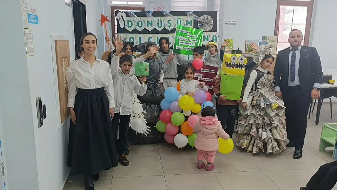Muradiye’de çocuklar atıktan sanata uzanan bir yolculuğa çıktı