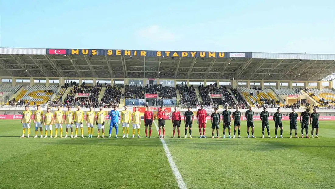 Muş Spor, Ziraat Kupası’nda Konyaspor’a 4-1 yenilerek elendi