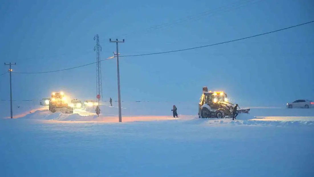 Muş'ta 121 yol kapalı