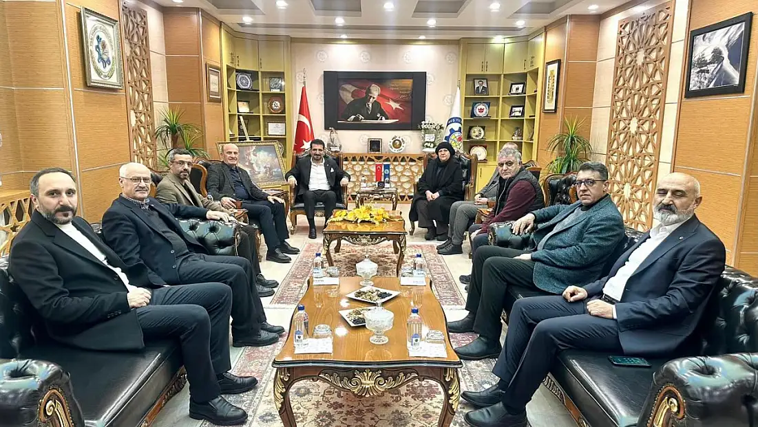 Muş TSO’da DEM Parti Heyeti Ağırladı