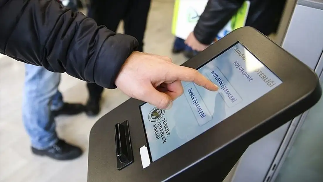 Noter belgelerinde güvenlik sistemi değişiyor