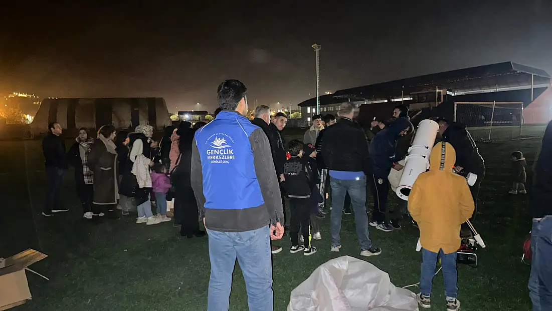 Öğrenciler Doğubayazıt’ta uzay deneyimi yaşadı