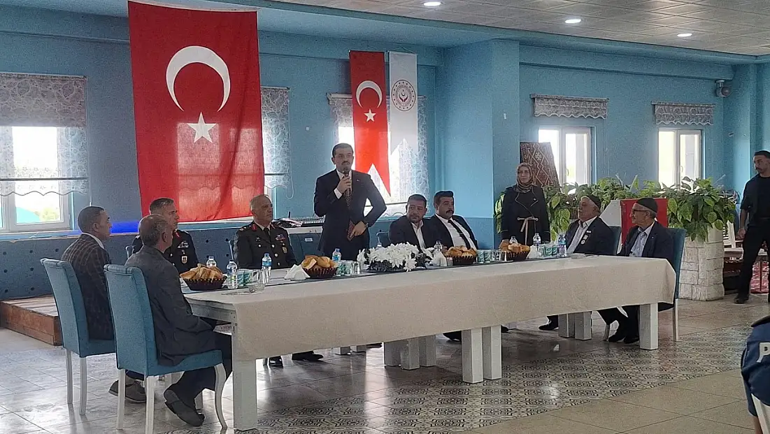 Patnos’ta gaziler onuruna yemek programı düzenlendi