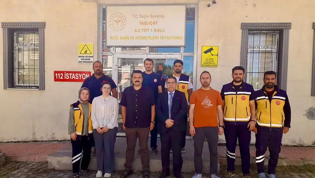 Sağlık Müdürü Acu’nun saha ziyaretlerinde bu kez durağı Taşlıçay oldu