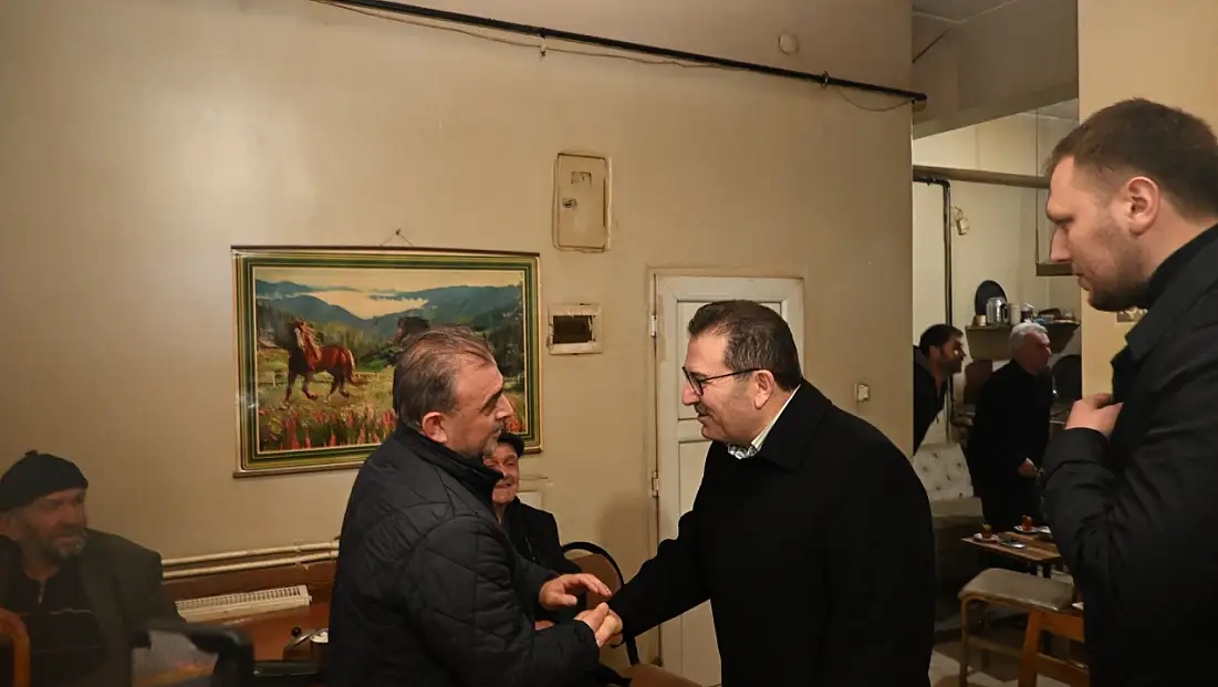 Selami Altınok’tan Tortum’da Esnaf Ziyareti