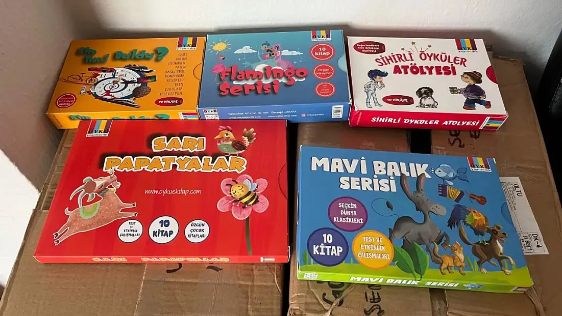 Şenkaya’da Çocuklara Anlamlı Kitap Desteği