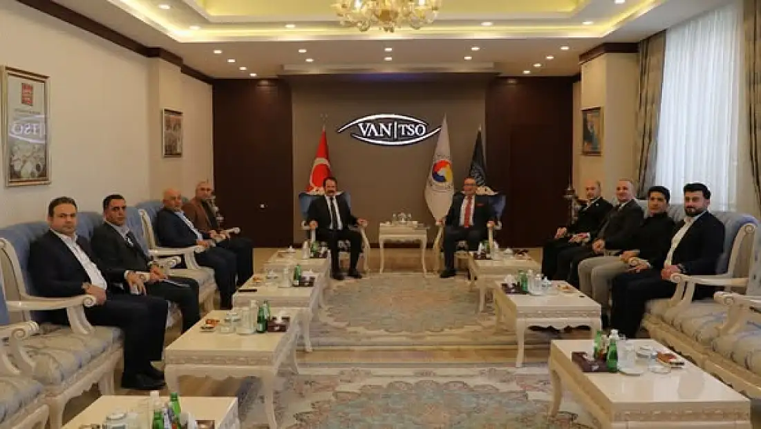 TESİAD Federasyonu’ndan Van TSO’ya Nezaket Ziyareti