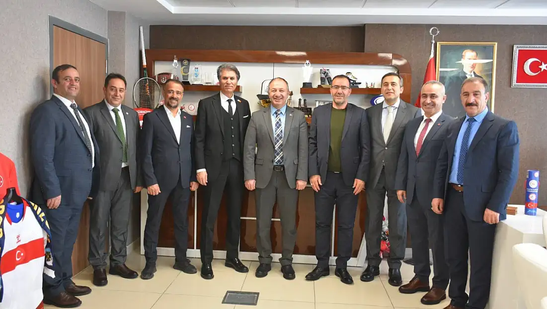 Türkiye Curling Federasyonu’ndan Erzurum’a Nezaket Ziyareti