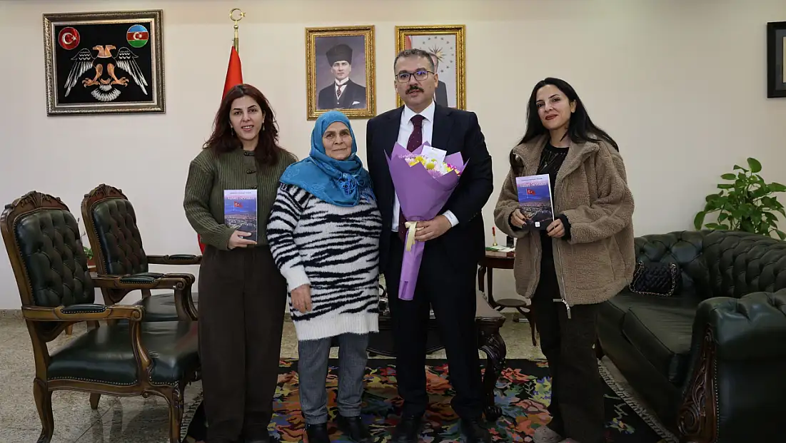 Vali Ercan Turan, Yurtseven Narinsöz ve Ailesini Makamında Ağırladı