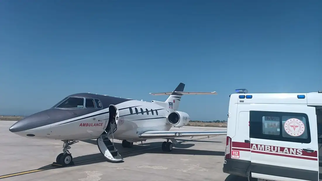 Van’da bir aylık bebek için zamanla yarışıldı
